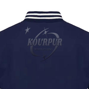 2025 chaqueta universitaria de calidad superior personalizada para hombre, cuello levantado bordado único, ropa de calle de invierno de algodón 100%, Frente XS, gran oferta - Product Image 6