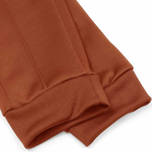 Survêtement d'hiver deux pièces à capuche tendance pour hommes élégants pour la formation Options d'impression personnalisées Écologique Solide Casual Hooded - Product Image 6