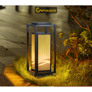 Luces de Jardín con Diseño de Luna Creciente, LED Blanco Cálido, Temperatura de Color RGB, Cuerpo de Aluminio y Acero Inoxidable, IP68, Alimentación CA/CC - Product Image 4
