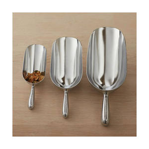 Attractive Design Shovel Scoop Silver Color Modern Design Ice Scooper Use for Kitchen and Hotel Wholesale Price - Product Image 4