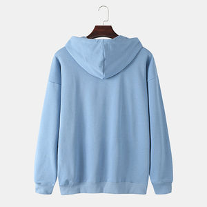 Nuevo estilo 2025 peso pesado 100% algodón lavado con ácido sudaderas con capucha en blanco logotipo personalizado Vintage Street Style Sudadera con capucha para hombres - Product Image 2