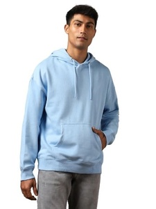 Sudadera con Capucha Térmica de Algodón 100% para Hombre, Estilo Holgado, Hombros Caídos, con Logotipo Personalizado, Resistente al Viento - Product Image 5