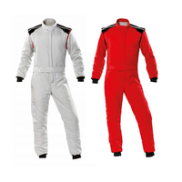 Trajes Deportivos para Automovilismo con Capa de Tela Nomex Resistente al Fuego, Antideslizantes, Unisex para Adultos