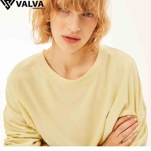 Sweat-shirt surdimensionné pour femme, imprimé personnalisé, automne/hiver, polyester/coton écologique, fermeture éclair, service de vente en gros OEM - Product Image 4