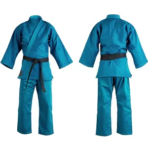 Pakaian Seni Bela Diri Seragam Karate Buatan Khusus Setelan Karate Kualitas Terbaik Judo/Kung Fu/Taekwondo