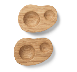 ที่ใส่ไข่ไม้ธรรมชาติที่เก็บไข่ไม้แบบเรียบง่ายที่ใส่ไข่ - Product Image 5