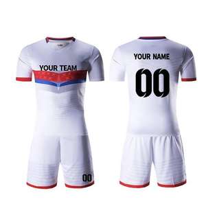 Uniforme de fútbol personalizado, diseño de número de nombre de cualquier equipo, camiseta de club de fútbol impresa, camisetas y pantalones cortos de fútbol, ropa de entrenamiento de fútbol - Product Image 4