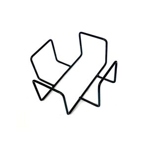 Unique Shape Design <b>coaster</b> Holder for Home & Restaurant Metal <b>coaster</b> Stand & Holder with <b>Black</b> Color for Table Decoration - Product Image 5