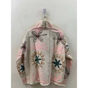 Veste Bagh en tissu respirant couleur ivoire pour le printemps - Product Image 2