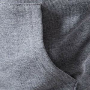 Sudadera con Capucha de Alta Calidad, Personalizada, 100% Algodón, Tejida a Crochet, Estilo Urbano Invernal, Corte Regular, Gruesa y Pesada, para Hombre - Product Image 3