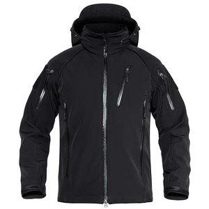 Coupe-vent HOMME veste imperméable extérieur veste fermeture éclair terrain de sport vêtements d'extérieur minces style Streetwear - Product Image 3