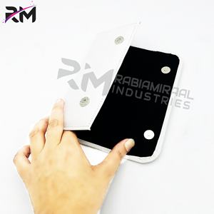 RMI nouveau produit tendance pochette en cuir et étui magnétique meilleure qualité couleur blanche - Product Image 4