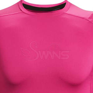 2024 T-shirt de compression de gymnastique pour hommes Tops serrés à séchage rapide avec manches complètes et hauts de compression imprimés à motif solide - Product Image 6