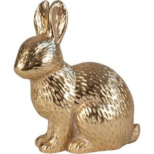 Décoration de mariage Lapin Showpiece Gold Easter Rabbit Sculpture Luxury Assis Brass Gold Small Bunny Rabbit Figurine Home Garden - Product Image 2