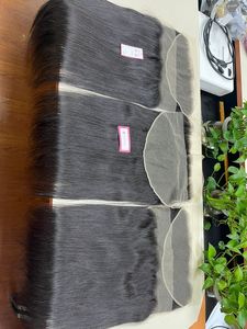 ลูกไม้สวิสหน้า13*4 13*6 Hd,ผมดิบบริสุทธิ์แบบบราซิลลอนคลื่นลึกลอนธรรมชาติลูกไม้ - Product Image 3