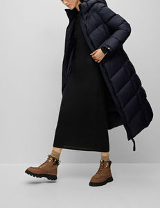 Chaqueta acolchada de mujer OEM hecha a medida más vendida, chaqueta acolchada de mujer a precio barato de último diseño, colores personalizados, tamaño y logotipo - Product Image 3