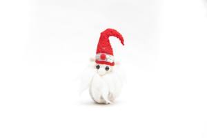 Gnomos navideños de fieltro hechos a mano, adorables figuritas nórdicas escandinavas Tomte Gnome para decoración festiva de vacaciones, la mejor marca Himalaya - Product Image 4