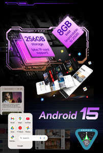 Smartphone robuste d'extérieur ultra-durable Cubot Kingkong MINI 4, 8+256 Go, Android 15, appareil photo principal haute résolution 48 MP, écran HD 4,7 pouces - Product Image 6