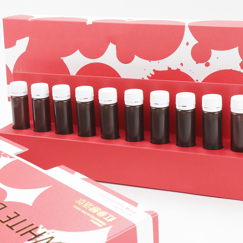 Eco-friendly Custom Logo Medicine Packaging Box Paper Oral Liquid Boxes with Matt Lamination for Health Care Products