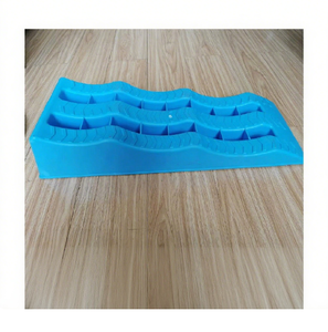 Industrial Safety Durable Wheel Stopper Carport <b>Parking</b> <b>Equipment</b> with Void Bottom Rubber Wheel Chock and Roadblock - Product Image 2