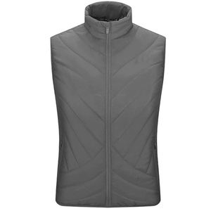 Gilet matelassé pour hommes veste d'hiver gilets gonflés chauds hommes extérieur sans manches gilet léger résistant à l'eau - Product Image 4