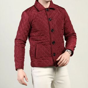 Chaqueta de invierno sencilla para Hombre | Chaqueta aislante cálida y ligera para clima frío con cierre de cremallera - Product Image 3