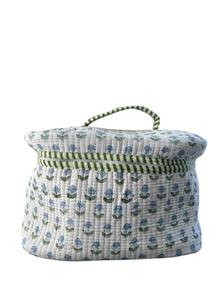 Le Souvenirs Vintage Étui en coton avec fermeture éclair Écologique Résistant à l'eau Durable Boîte à maquillage Sac de voyage pour le rangement des cosmétiques - Product Image 4