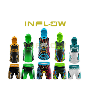 Maillot de football 7 contre 7 personnalisé pour équipe scolaire, imprimé par transfert thermique, respirant, compressif, extensible dans quatre directions, qualité supérieure - Product Image 6