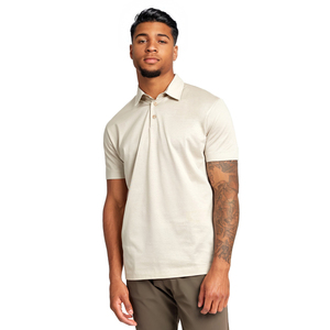 Vêtements de rue en gros, polo de sport en coton mercerisé uni, polos de sport pour hommes - Product Image 2