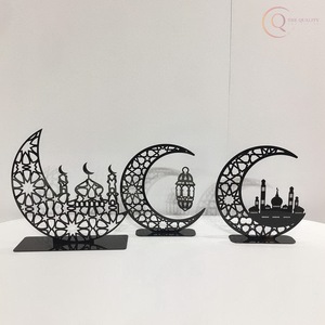 Decoración de Mesa para Ramadán, Diseño Islámico Elegante, Color y Logotipo Personalizables |   Decoración de escritorio duradera e impermeable para el hogar, oficina, festiva - Product Image 5