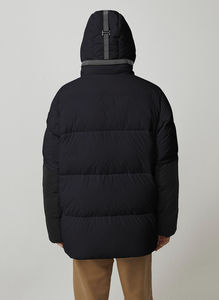 Veste matelassée d'hiver de haute qualité, personnalisée, service OEM, imperméable, coupe-vent, écologique, respirante, séchage rapide, poids lourd - Product Image 4