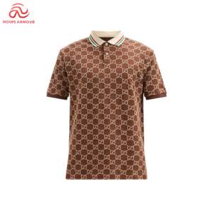 Camiseta de Golf de Manga Corta para Hombre, de Punto, de Poliéster/Algodón, de Alta Calidad, Más Vendida, Talla Grande, Informal, Precio de Fábrica, al por Mayor - Product Image 1