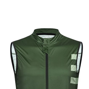 Gilet de cyclisme professionnel en tissu mesh polyester haute performance, sans manches, avec tissu polyester respirant - Product Image 4