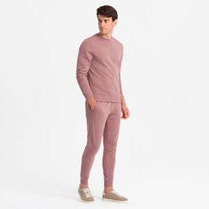 Ensemble sweat-shirt et jogging personnalisés à col ras du cou pour hommes, doux et durable, parfait pour une tenue décontractée de tous les jours - Product Image 2