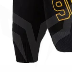 Cárdigan universitario de gran calidad, diseño personalizado unisex, cuello en V, botón de punto, ropa de calle griega bordada - Product Image 6