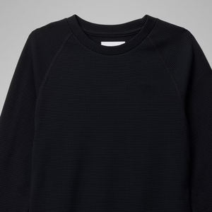 เสื้อสเวตเชิ้ตคอกลมสำหรับเด็กผู้ชาย ดีไซน์สีพื้น แบบสวมหัว พร้อมโลโก้สั่งทำ ราคาถูก แขนยาว ราคาโรงงาน สำหรับผู้ซื้อจำนวนมาก - Product Image 2