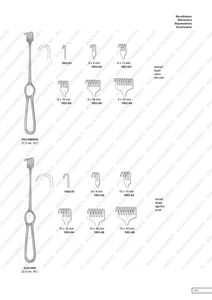 Koerte เครื่องดึงกลับสแตนเลสสตีลทู่ (26X40มม.) ด้ามจับแนวตั้งทู่ทนทานเครื่องมือผ่าตัดสำหรับศัลยกรรมกระดูก - Product Image 4