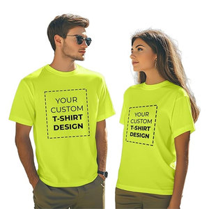 T-shirt personnalisé avec logo photo et texte, manches courtes, col rond, coton, unisexe, adulte - Product Image 1