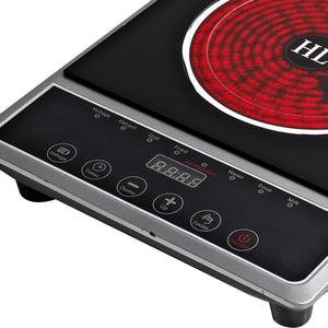 Portable Electric Induction <b>Cooktop</b> with Touch Control Timer and Temperature Settings for Fast Heating in Home and Commercial - Product Image 2