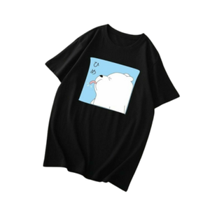 T-shirts d'été pour femmes grandes tailles, doux, légers, respirants, écologiques, 100% coton, coupe décontractée, port quotidien - Product Image 4