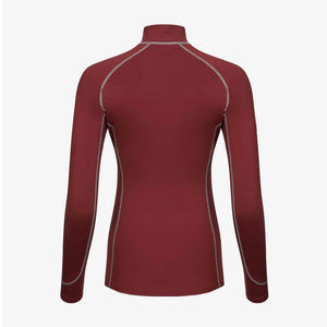 Logotipo personalizado de alta calidad Ropa ecuestre Camisetas de espectáculo de equitación Ropa de capa base para mujer en línea - Product Image 2