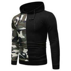 Sweat à capuche décontracté doublé polaire pour hommes, sweat-shirt chaud d'hiver 2026 motif imprimé de haute qualité, USA et Europe - Product Image 5