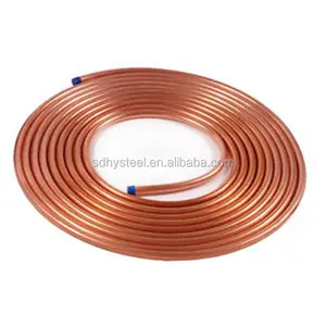 Copper Pancake Coil And Copper Pipes For Air Conditioner