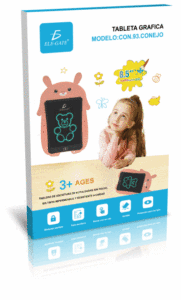 Tablette graphique Rabbit 8,5 pouces pour dessin numérique, tablette d'imagination graphique de 12 mm pour dessin imaginatif - Product Image 2