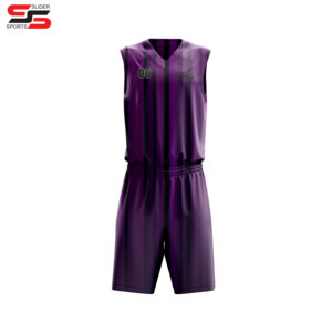 Vente en gros de maillot de basket-ball personnalisé PURE maillot de basket-ball pour enfants hommes uniforme de basket-ball sublimation rugby kit complet haut à porter - Product Image 3