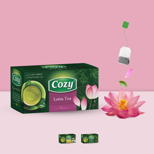 Factory Wholesale Herbal Energy Tea Bags Lotus <b>Flower</b> Scented Green Tea Filter Bag Triangle Bags Tea Packaging Box - Product Image 3