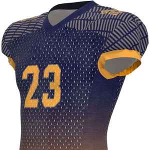 Nueva Camiseta de Fútbol Americano Elegante, Personalizada con Logotipo y Nombres de Jugadores, Diseño de Color de Alta Calidad - Product Image 4