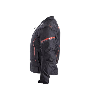 Unisex High Quality Plus Size Leather Cordura Motorcycle Racing Jacket Customizable Windproof Outerwear Zipper Closure - Product Image 3