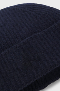 Cozy <b>Navy</b> Blue Knit <b>Hat</b> Versatile Headwear for All Seasons Great for Casual Outings and Outdoor Adventures - Product Image 4