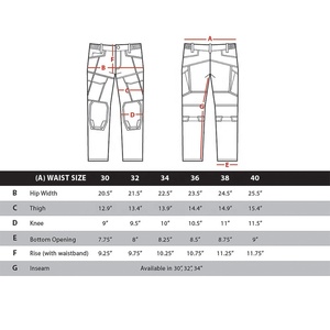 Pantalones Cargo Tácticos Resistentes con Opciones de Bordado o Logotipo Personalizado, Tela Transpirable, Diseño Utilitario para Trabajo o Aventura - Product Image 6